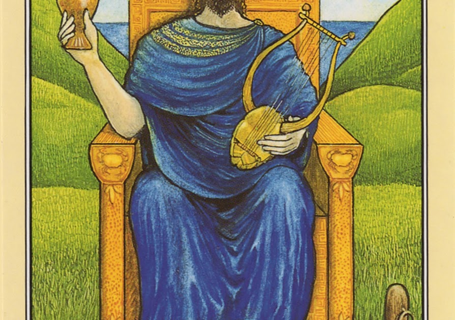 Histoires de cartes Tarot Mythique Roi Coupes